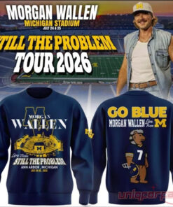 Morgan Wallen At Michigan 2026 Live From Still The Problem Tour Sweatshirt