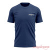 Morgan Wallen Been By Now Special Edition Tee – navy blue front with small cream MW monogram logo on chest