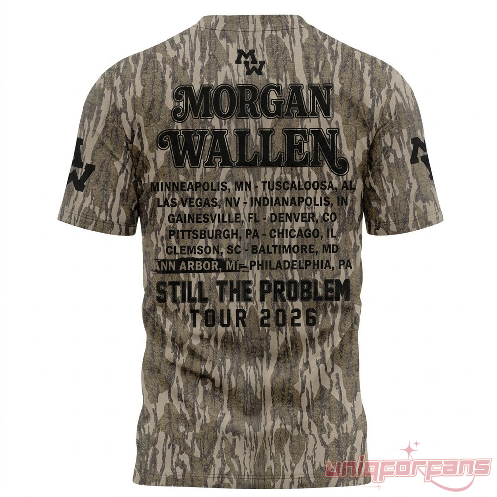 Morgan Wallen Michigan Still The Problem Tour 2026 Vintage Shirt Morgan Wallen Michigan Still The Problem Tour 2026 Vintage Shirt