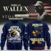 Morgan Wallen Michigan Wolverines Still The Problem Tour 2026 Exclusive Sweatshirt, navy crewneck featuring The Big House text on front