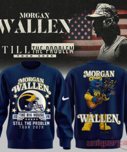 Morgan Wallen Michigan Wolverines Still The Problem Tour 2026 Exclusive Sweatshirt