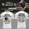 Morgan Wallen x Michigan Wolverines Still The Problem Tour 2026 Blue T-Shirt