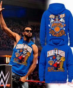 NY Knicks Danhausen 2026 NBA Champions Hoodie