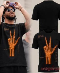 NYK Jalen Brunson Print X-Ray Exclusive Black Edition Tee