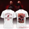 New Jersey Devils x SANA Fanatics Fest Edition T-Shirt in white featuring red devil back print