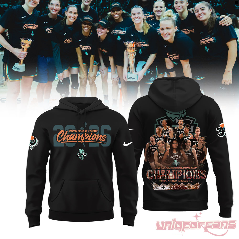 New York Liberty 2026 WNBA Commissioner’s Cup Champions Special Edition Hoodie New York Liberty 2026 WNBA Commissioner’s Cup Champions Special Edition Hoodie