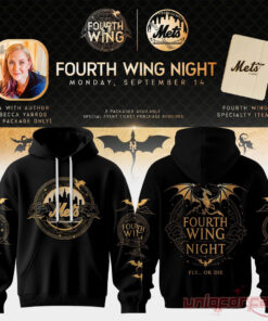 New York Mets Fourth Wing Night 2026 Black Edition Hoodie