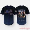 New York Mets KPop Demon Hunters Night 2026 Limited Giveaway Jersey, front and back views of the blue starry shirt