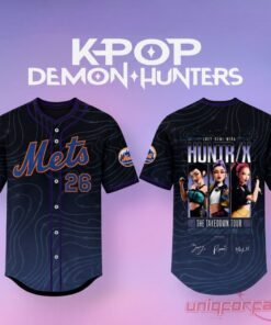New York Mets KPop Demon Hunters Night 2026 Limited Giveaway Jersey New York Mets KPop Demon Hunters Night 2026 Limited Giveaway Jersey