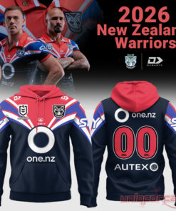New Zealand Warriors Custom Replica Kotahitanga Hoodie