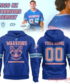 New Zealand Warriors Magic Round Custom Hoodie