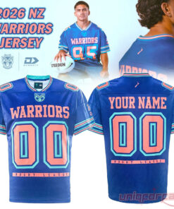 New Zealand Warriors Magic Round Jersey Custom Name and Number