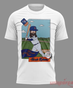 Noah Kahan Great Divide Tour 2026 At Citi Field Mets White T-Shirt Collection