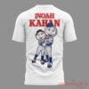 Noah Kahan Great Divide Tour 2026 At Citi Field Mets White T-Shirt back view featuring Mr. and Mrs. Met mascots