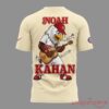 Noah Kahan Nats Park The Great Divide Tour 2026 cream tee back view showing Washington Nationals eagle mascot playing guitar