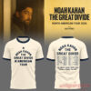 Noah Kahan The Great Divide Tour 2026 Beige Edition Tee, navy ringer crew neck shirt with North American tour dates
