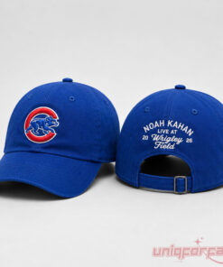 Noah Kahan The Great Divide Tour 2026 Wrigley Field Cubs Limied Cap Noah Kahan The Great Divide Tour 2026 Wrigley Field Cubs Limied Cap