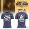Noah Kahan x Boston Red Sox The Great Divide Tour 2026 White Edition T-Shirt Noah Kahan x Boston Red Sox The Great Divide Tour 2026 White Edition T-Shirt