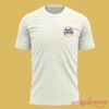 Noah Kahan x Chicago Cubs Great Divide Wrigley Field White Tee 2026, close-up front view of the cream-colored shirt