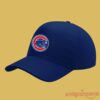Noah Kahan x Chicago Cubs Great Divide Wrigley Field 2026 Cap, classic blue baseball hat with embroidered Cubs logo