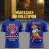 Noah Kahan x Chicago Cubs The Great Divide Tour T-Shirt Collection Wrigley Field