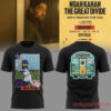 Noah Kahan x NY Mets Great Divide Tour 2026 At Citi Field Black T-Shirt with player front and subway car back graphic