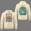 Noah Kahan x NY Mets The Great Divide Tour At Citi Field Poster Graphic Hoodie in cream showing apple and subway design