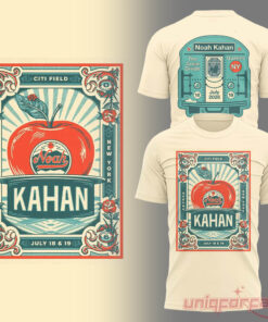 Noah Kahan x NY Mets The Great Divide Tour At Citi Field Poster Graphic T-Shirt Noah Kahan x NY Mets The Great Divide Tour At Citi Field Poster Graphic T-Shirt
