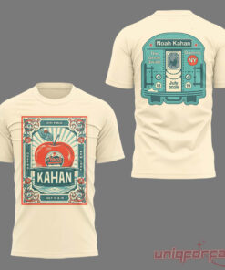 Noah Kahan x NY Mets The Great Divide Tour At Citi Field Poster Graphic T-Shirt