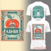 Noah Kahan x NY Mets The Great Divide Tour At Citi Field Poster Graphic T-Shirt in white front and back view