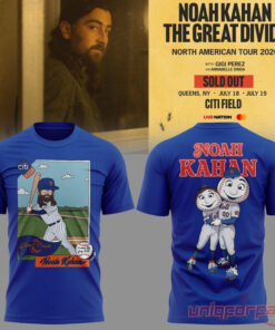 Noah Kahan x New York Mets Great Divide Tour 2026 Blue T-Shirt Collection Noah Kahan x New York Mets Great Divide Tour 2026 Blue T-Shirt Collection