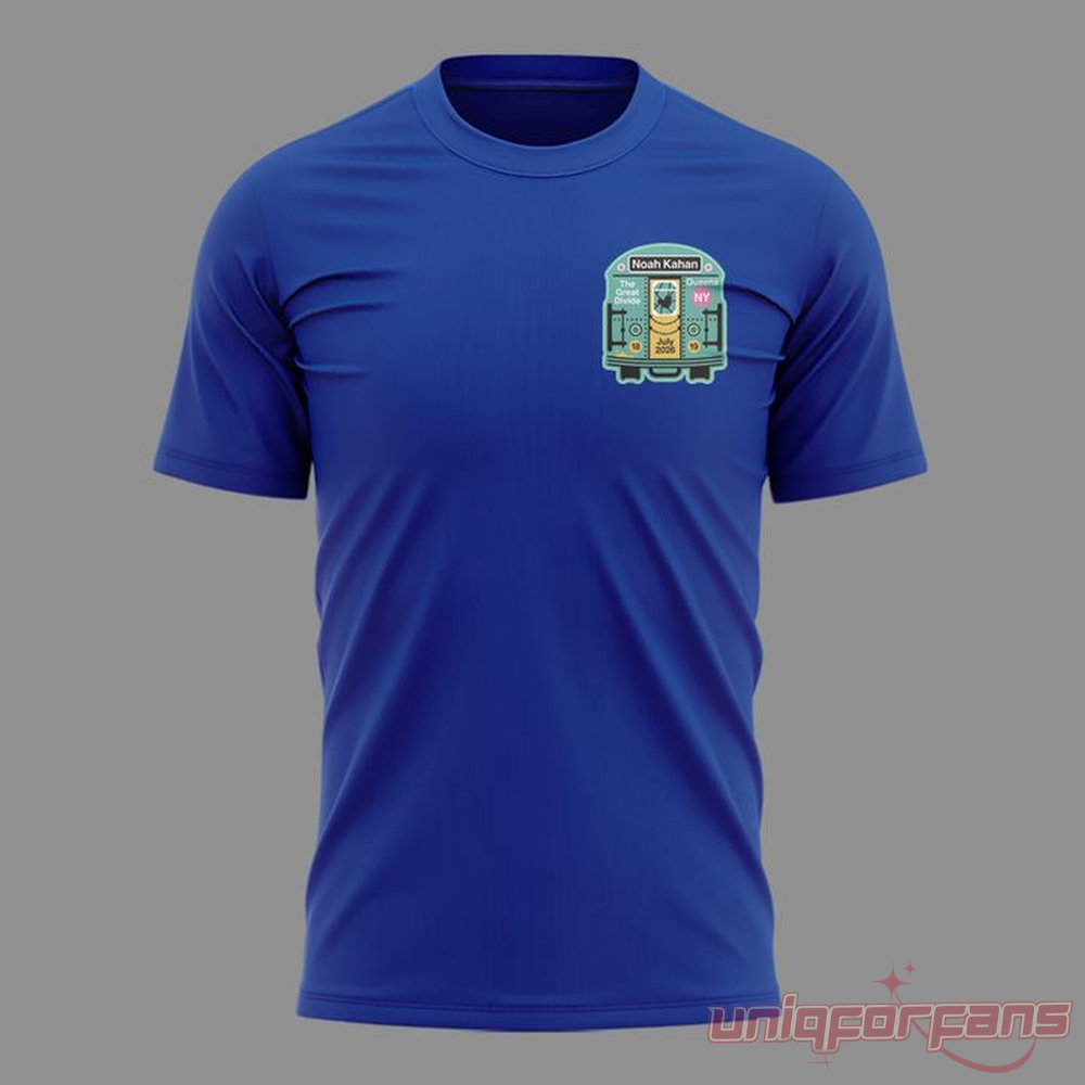 Noah Kahan x New York Mets Great Divide Tour 2026 Blue T-Shirt Collection Noah Kahan x New York Mets Great Divide Tour 2026 Blue T-Shirt Collection
