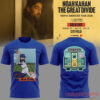 Noah Kahan x New York Mets Great Divide Tour 2026 Blue T-Shirt with player front and subway car back graphic