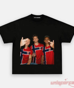 Norway Team Classic Soccer Supporter Graphic Tee