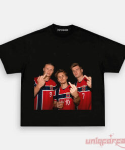 Norway Team Nordic Soccer Supporter Graphic Tee