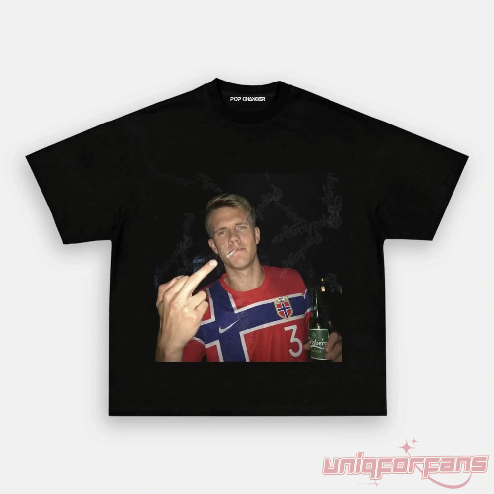 Norway Team Norway National Soccer Fan Tee Norway Team Norway National Soccer Fan Tee