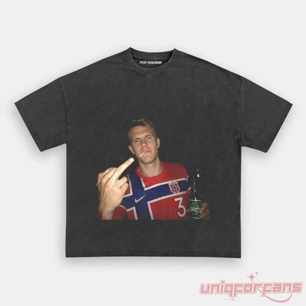 Norway Team Norway National Soccer Fan Tee Norway Team Norway National Soccer Fan Tee