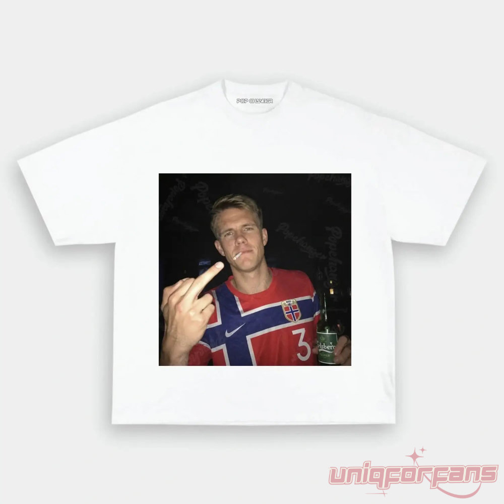 Norway Team Norway National Soccer Fan Tee Norway Team Norway National Soccer Fan Tee