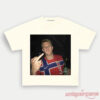 Norway Team Norway National Soccer Fan Tee in cream, featuring a graphic photo design printed on the front