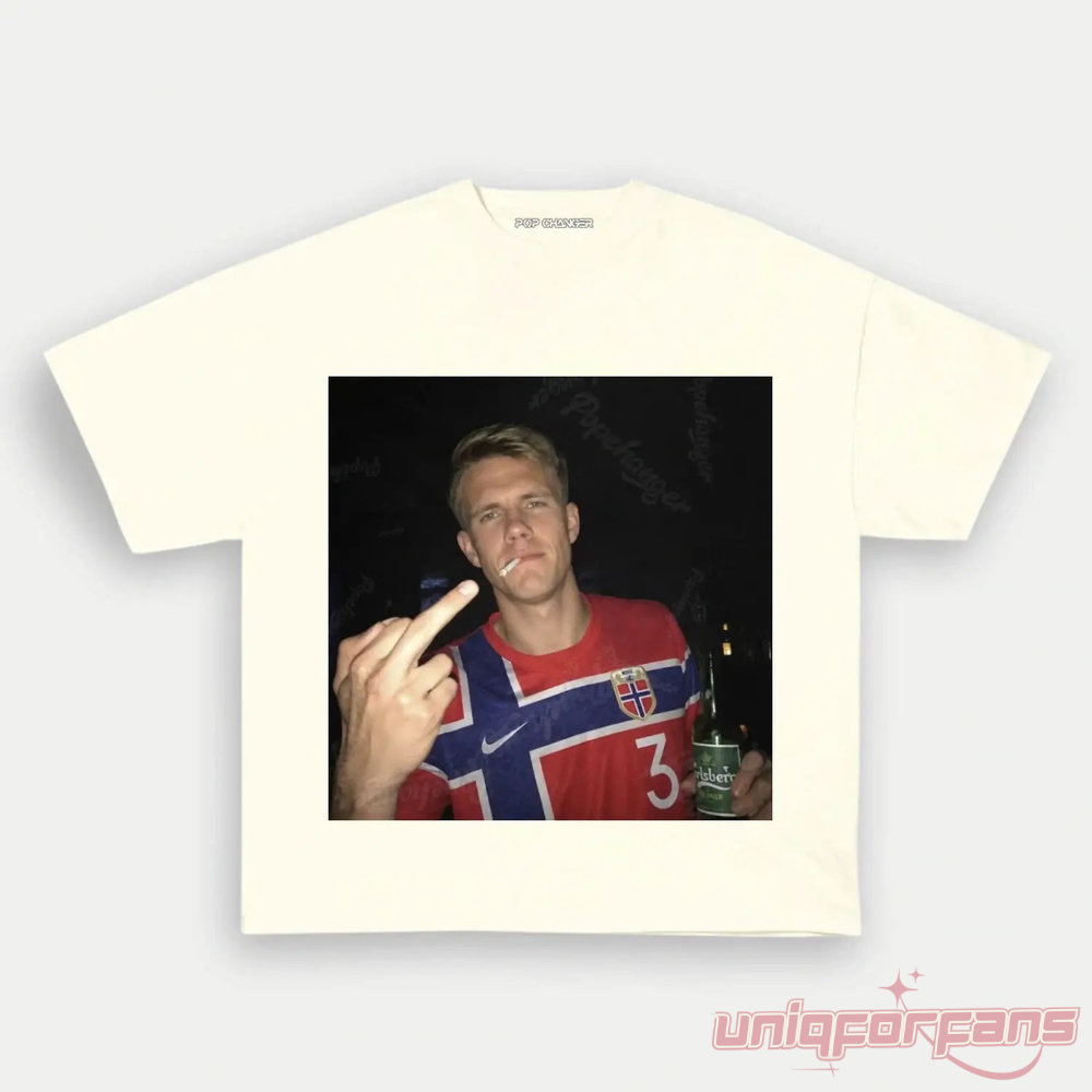 Norway Team Norway National Soccer Fan Tee Norway Team Norway National Soccer Fan Tee