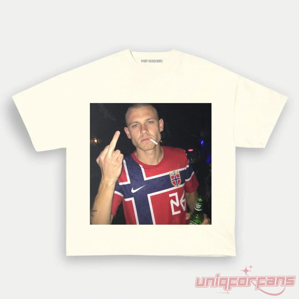Norway Team Norway Soccer Graphic Supporter Tee Norway Team Norway Soccer Graphic Supporter Tee