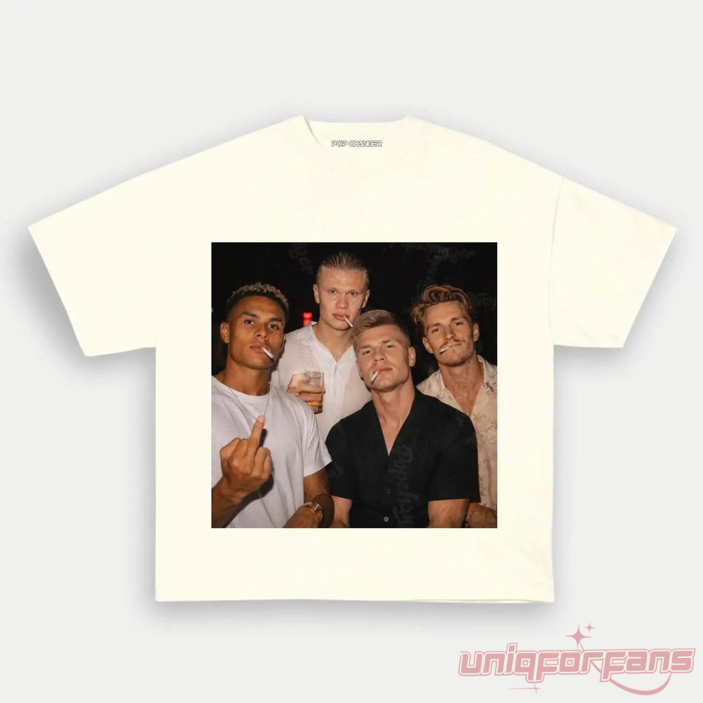 Norway Team Premium Football Supporter Graphic Tee Norway Team Premium Football Supporter Graphic Tee