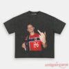 Norway Team Retro Scandinavian Football Fan Tee in vintage charcoal, showing a graphic photo print design