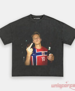 Norway Team Retro Soccer Supporter T-Shirt