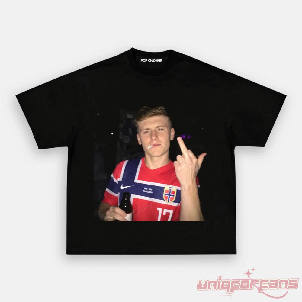 Norway Team Scandinavian Football Fan T-Shirt Norway Team Scandinavian Football Fan T-Shirt