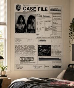 Obsession Movie 2026 Nikki Freeman True Crime Case File Poster