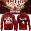 Oklahoma Sooners Crimson 2026 NCAA Division I Baseball National Champions Locker Room Hoodie Oklahoma Sooners Crimson 2026 NCAA Division I Baseball National Champions Locker Room Hoodie