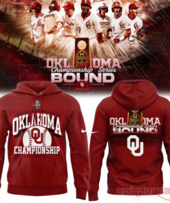 Oklahoma Sooners baseball 2026 Championship Hoodie