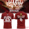 Oklahoma Sooners Red 3X College World Series Champions Locker Room T-Shirt Oklahoma Sooners Red 3X College World Series Champions Locker Room T-Shirt