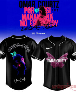 Omar Courtz World Tour 2026 Signed Jersey Black Collection